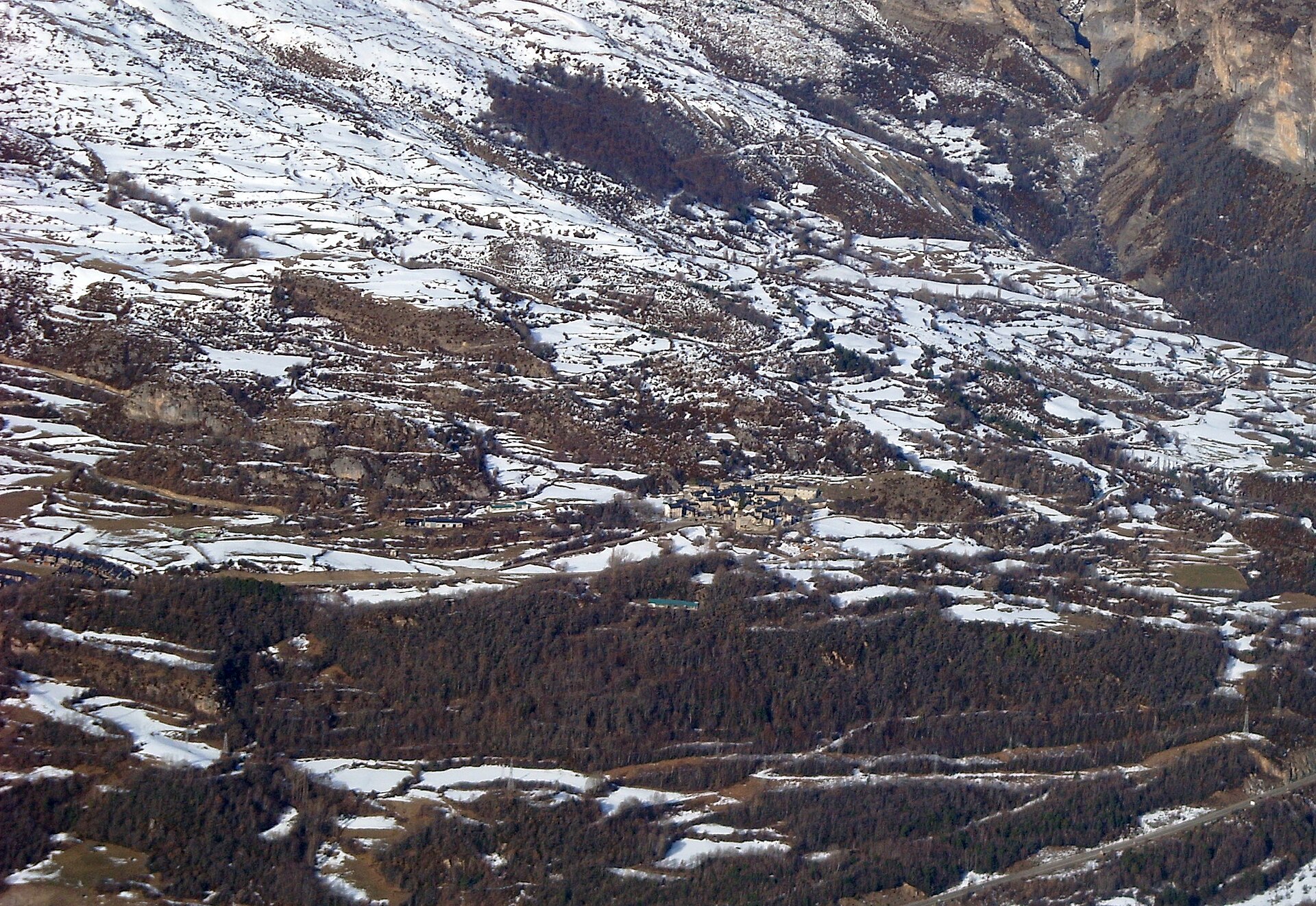 Casas de piedra de Sandiniés, Valle de Tena
